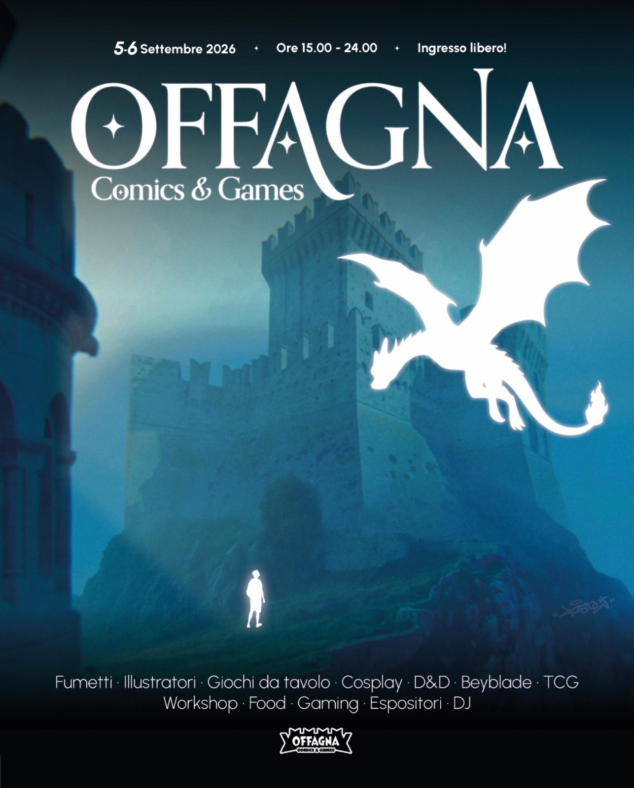 Locandina dell'evento Offagna Comics